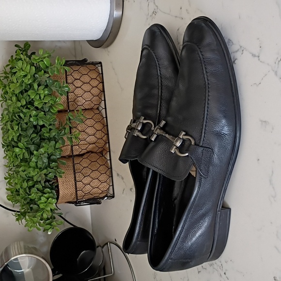 SALVATORE FERRAGAMO LOAFERS MEN'S - Picture 1 of 9